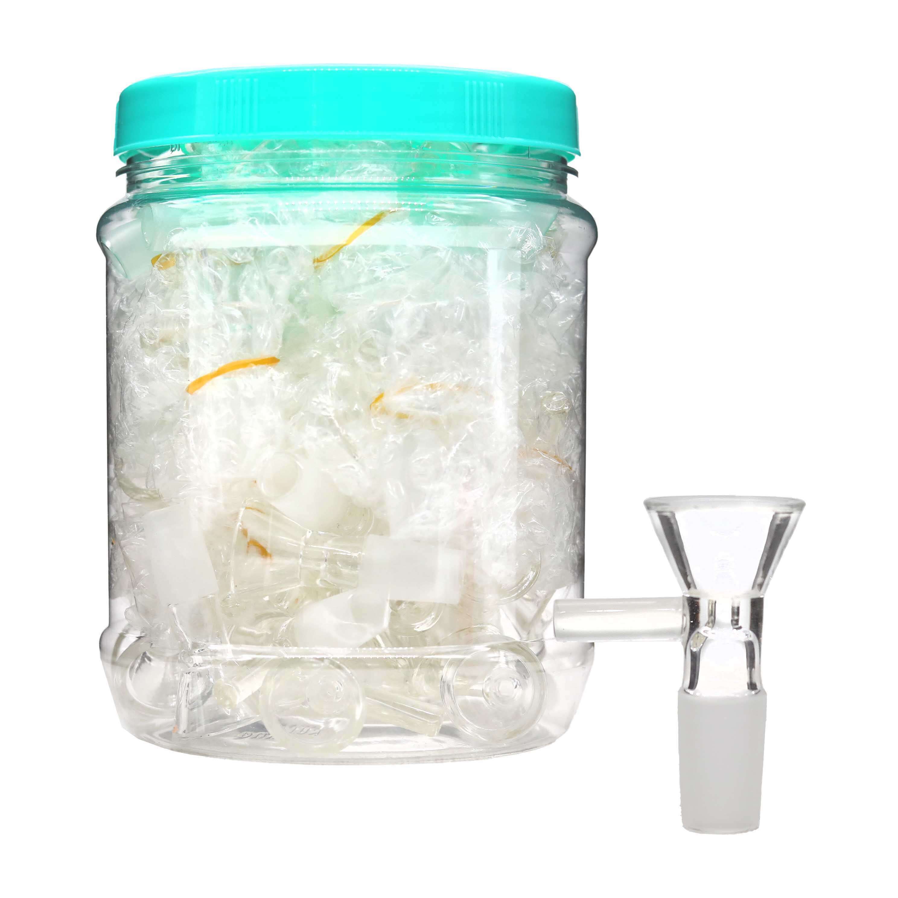 Clear Bowl With Flat Handle (CBM-51/61) | 14mm | Male | 50 Count Display product image